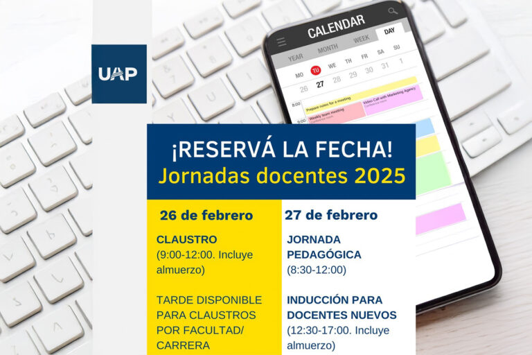 Miércoles 26 y jueves 27 de febrero: Jornadas docentes 2025