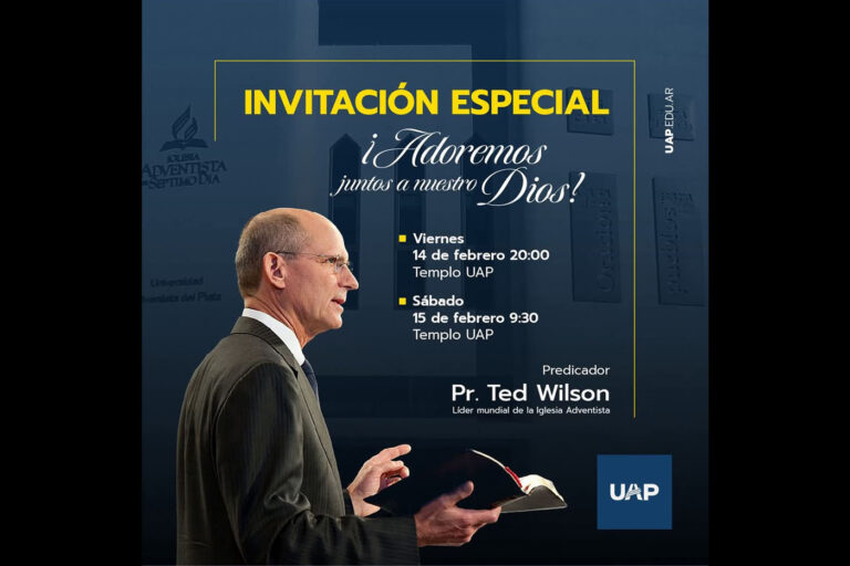 El Pr. Ted Wilson visitará la UAP