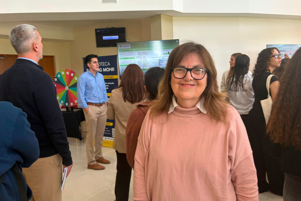 Dra. Graciela Posse, docente de Facultad de Ciencias de la Salud y coordinadora de la secretaría de investigación de esta Facultad.
